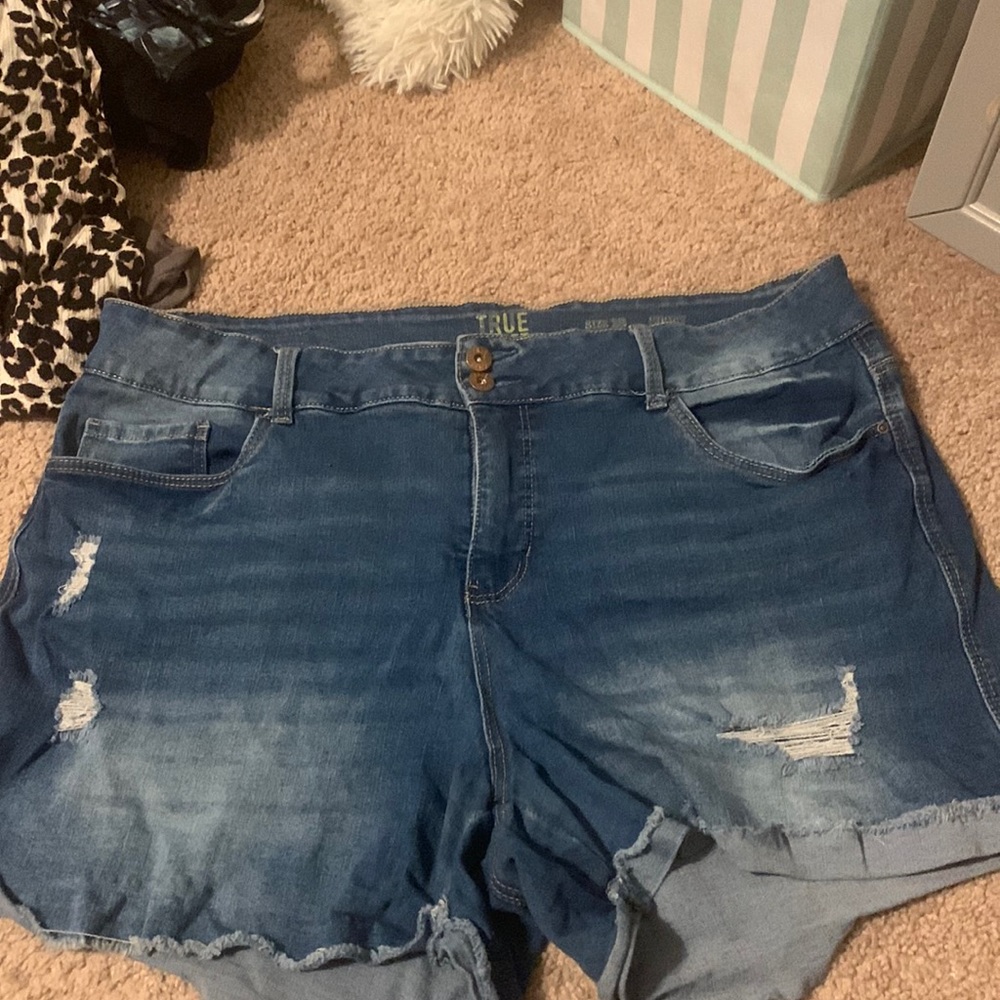 Womens jean shorts